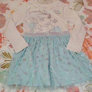 ❄ Frozen Elsa "Snow Queen" Long Sleeved Dress